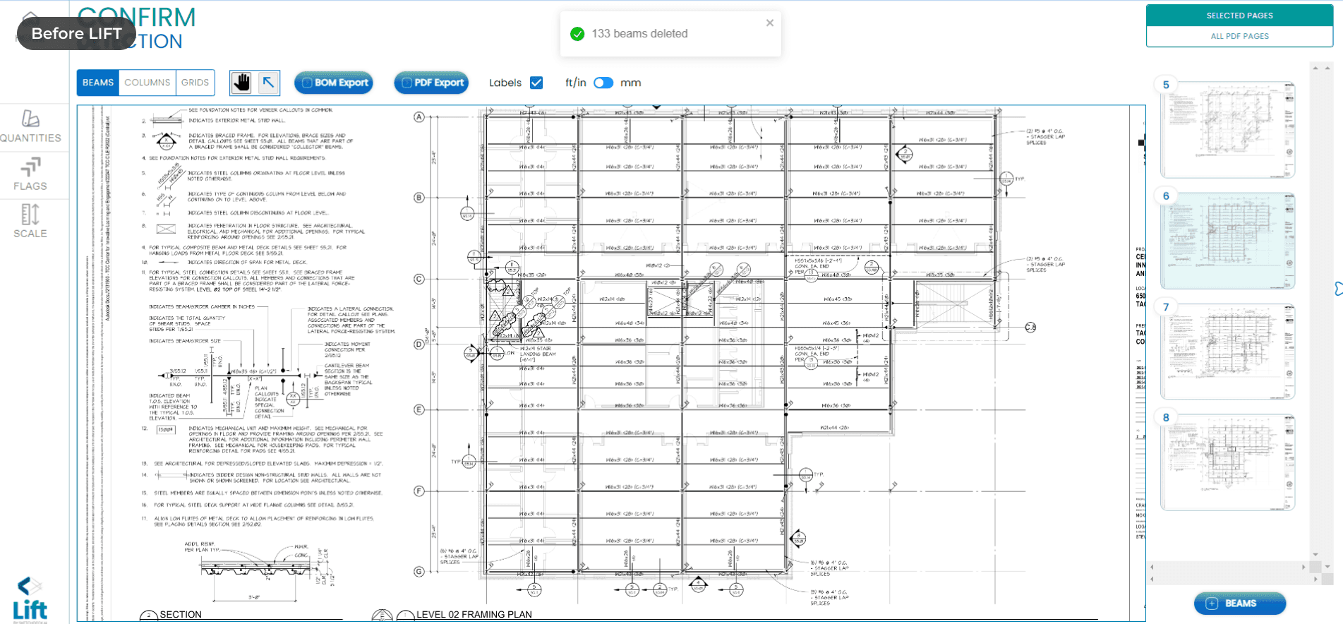 Quickly & accurately quantify your material